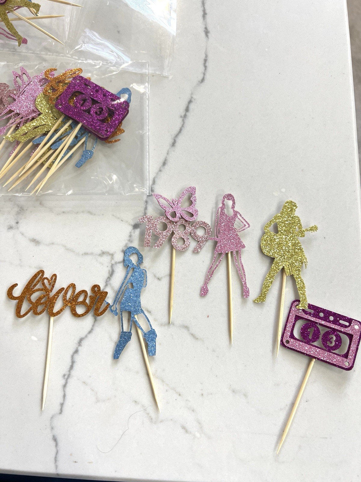 Taylor Swift Cupcake Toppers Set of 24 New