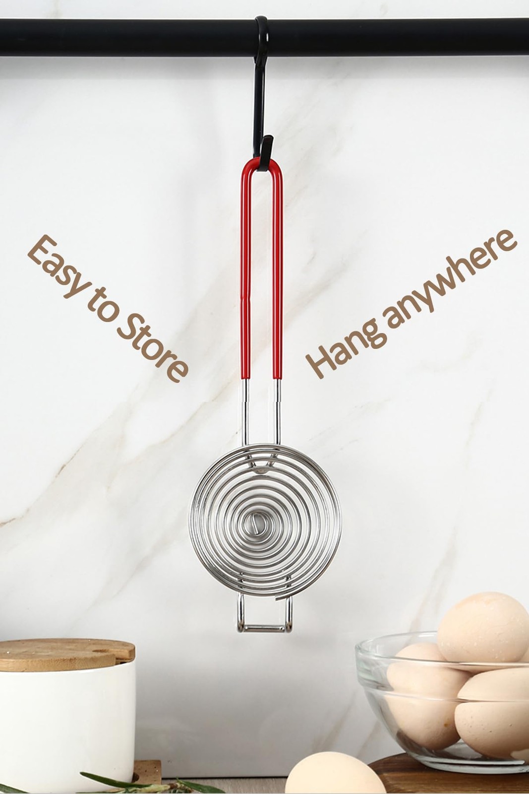 Egg Separator Yolk White Filter, Stainless Steel