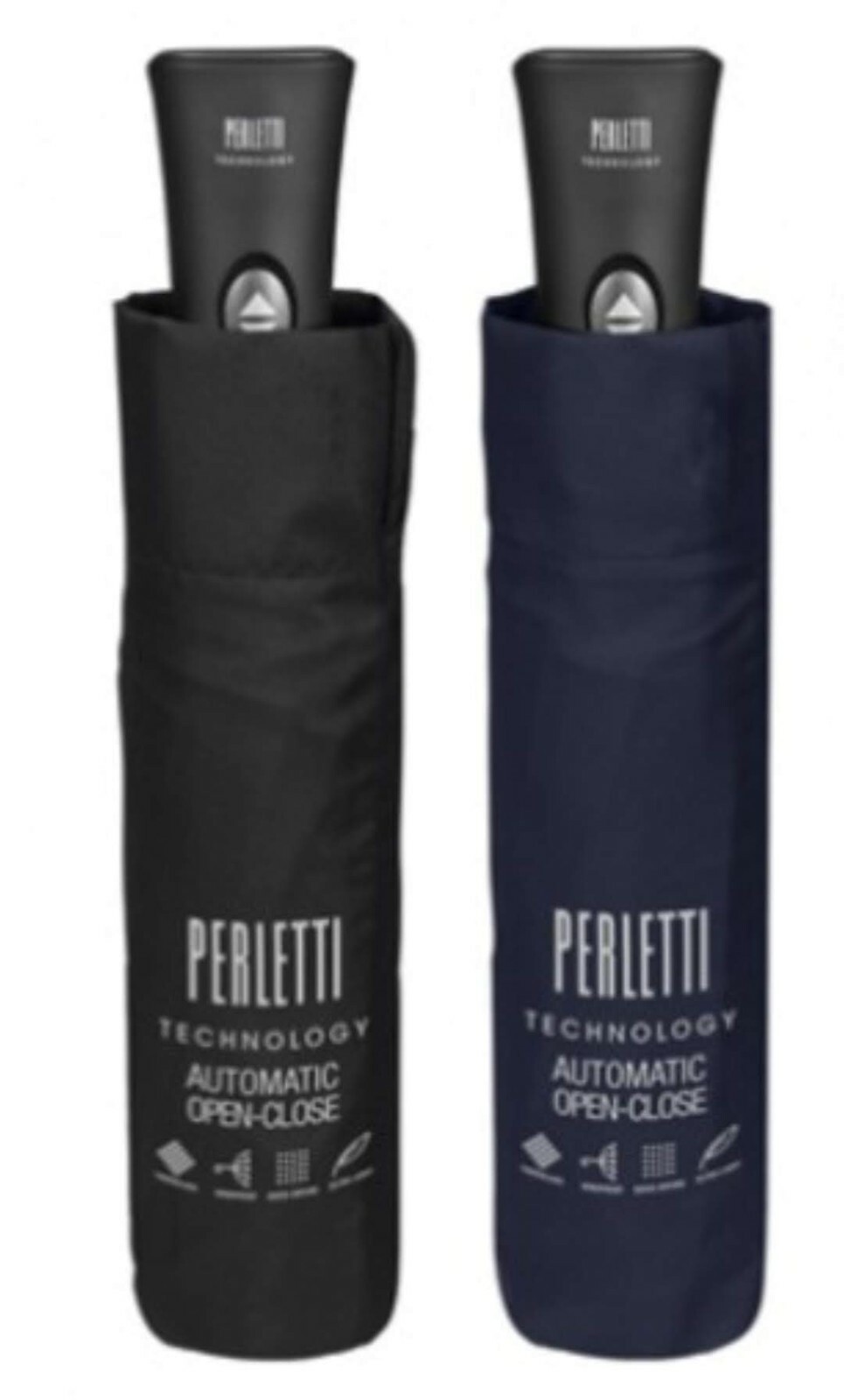MENS UMBRELLA PERLETTI OPEN/CLOSE LIGHT TECHNOLOGY