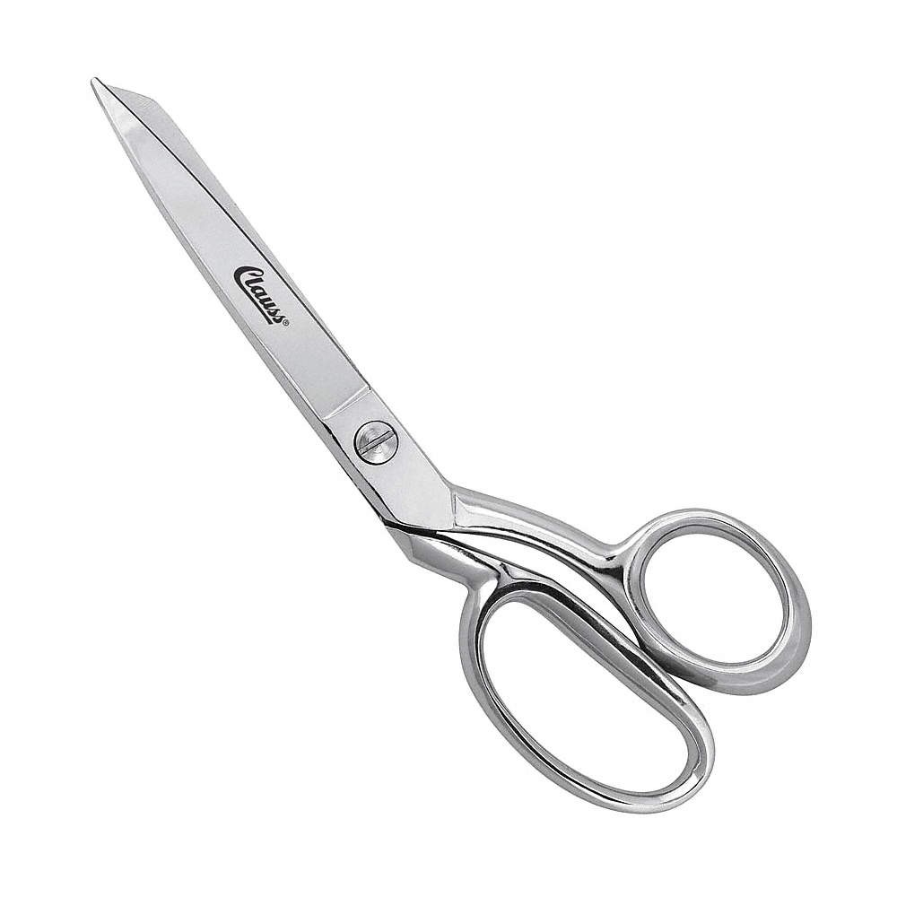 CLAUSS 10721 Carpet/Heavy Fabric,Carpet Shears,Bent 10F725