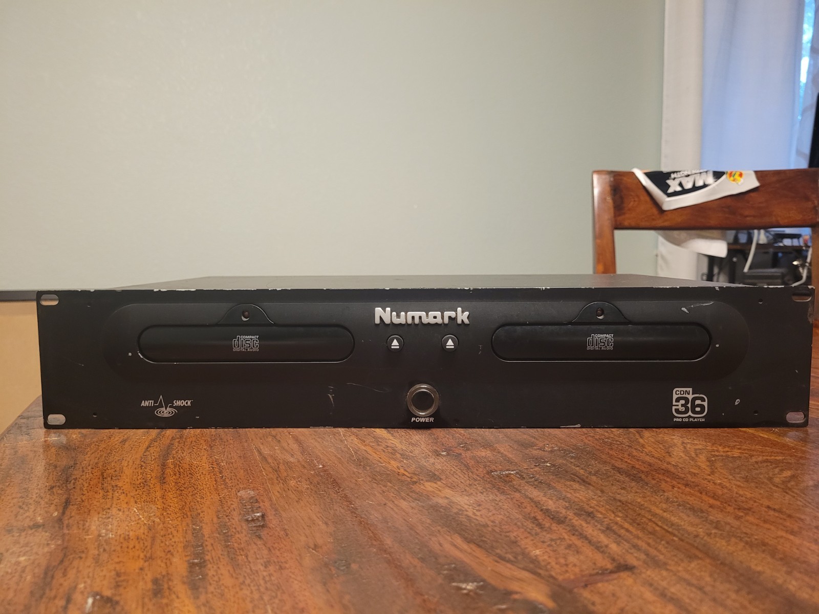 FOR PARTS/REPAIR! Numark CDN36 Professional DJ Dual