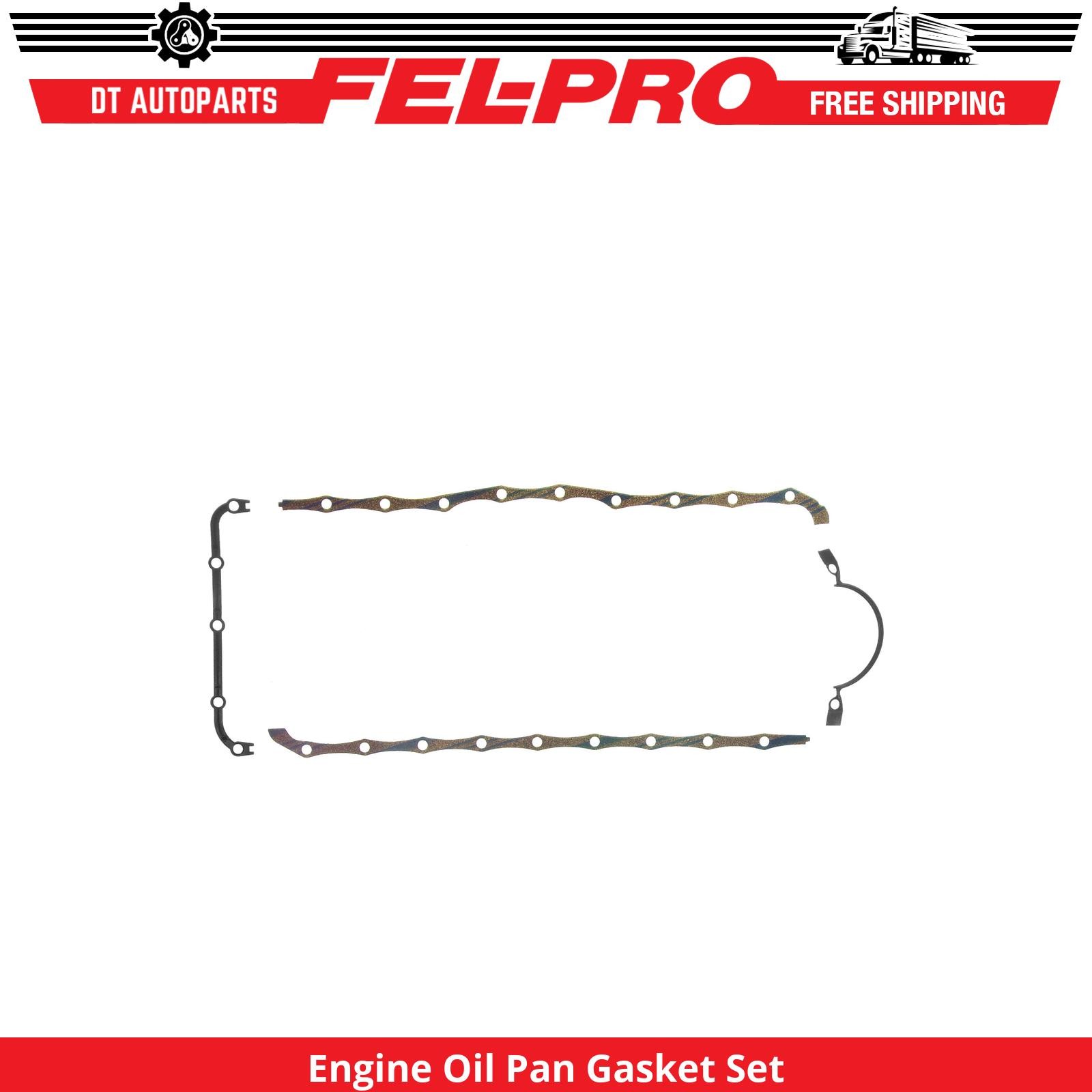 For 1975-1987 Ford F-150 4.9L L6 Engine Oil Pan Gasket Set Fel-Pro 1976 1977