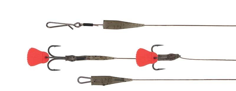 Fox Rage Predator Kwik Change Paternoster Trace 49 Strand - Various Size Options