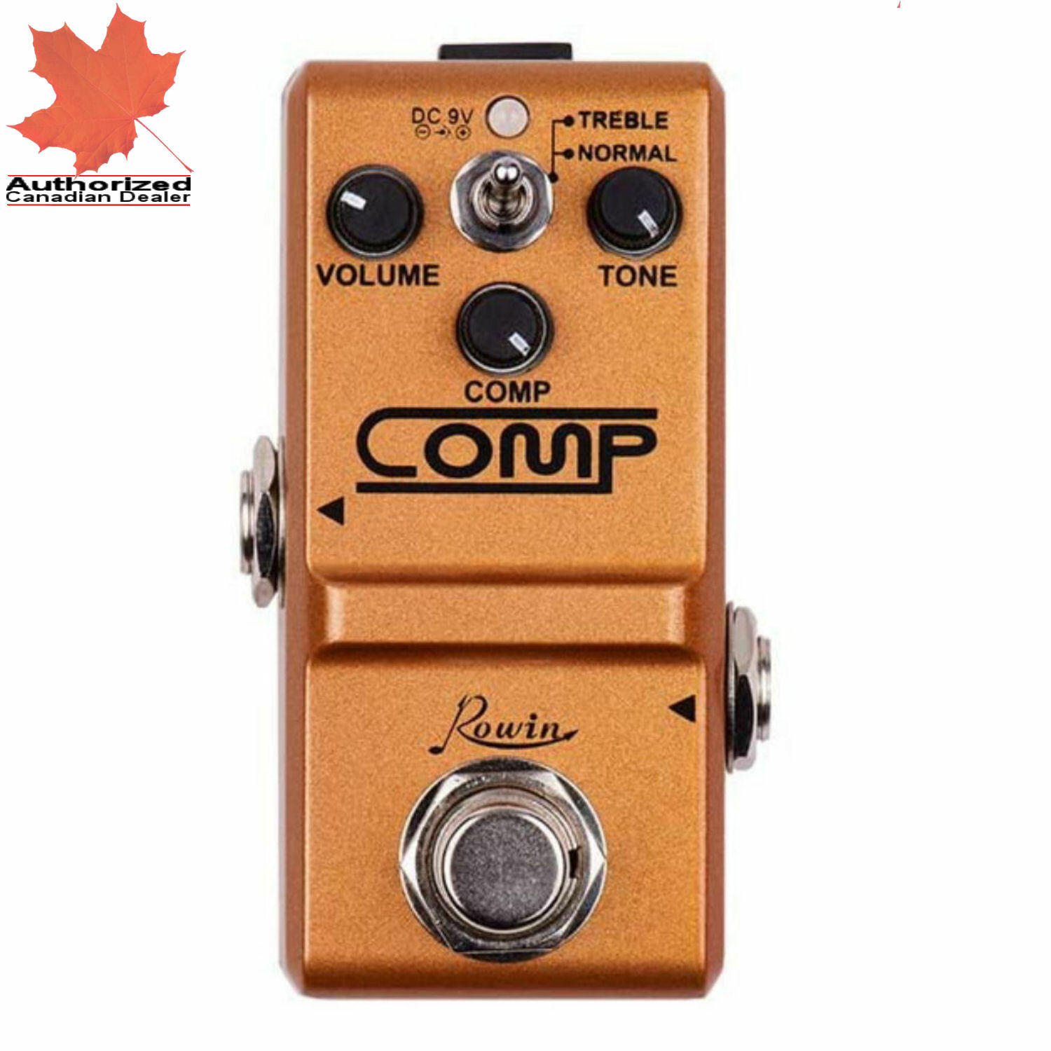 Rowin LN-333 Comp NANO Series Compressor Studio Grade Tones True Bypass New