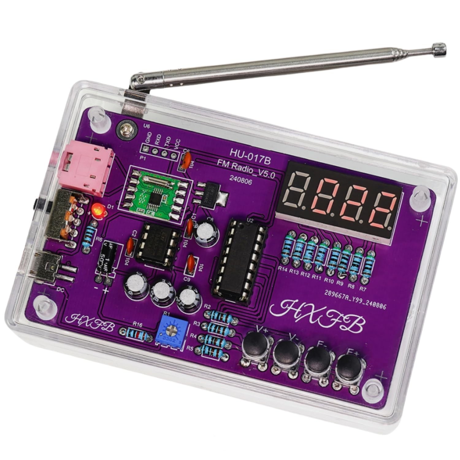 DIY FM Radio Kit | Soldering Practice Kit & Electronics Learning Project | ST...