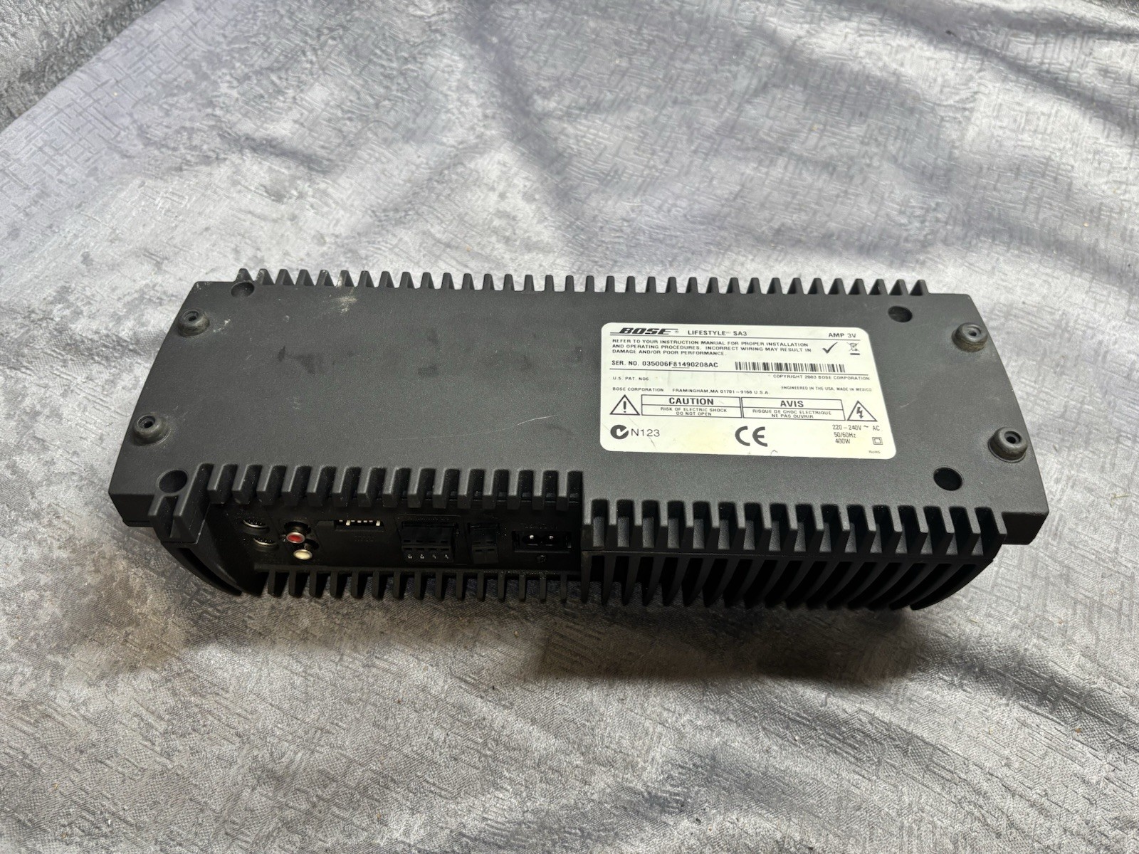 Bose Lifestyle SA3 Stereo Amplifier **UNIT ONLY**