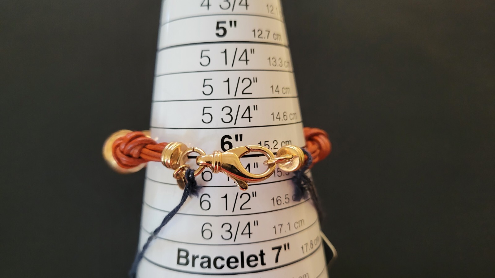 Milor Italy Bronze Leather Bracelet