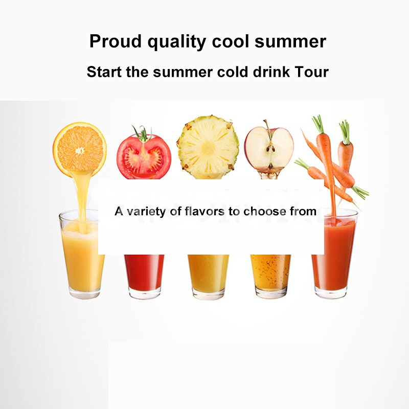 36L Desktop Automatic Double Cylinder Juicer Cold And Hot Drink Machine