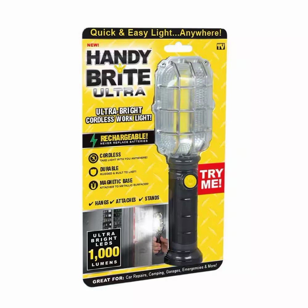 Handy Brite Cordless Rechargeable LED Work Light 1000 Lumens Magnetic Base