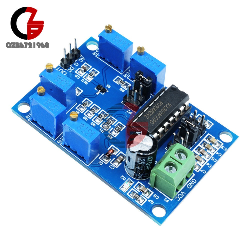 ICL8038 Low/Medium Frequency Waveform Signal Generator Signal Source Sine Wave