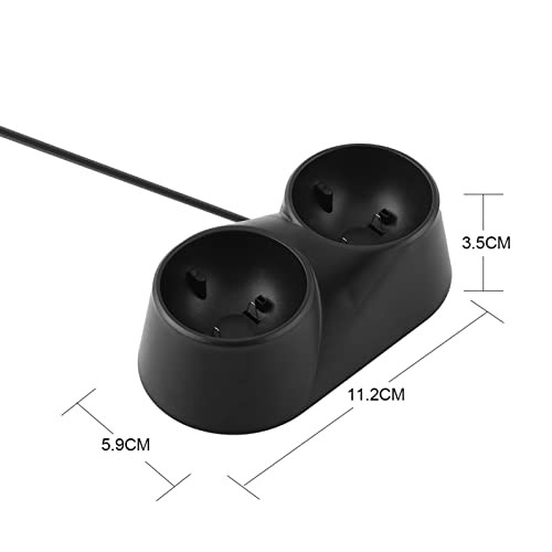 2 Charging Station, Controller Charger, Charging Dock for Vr Remote Controllers