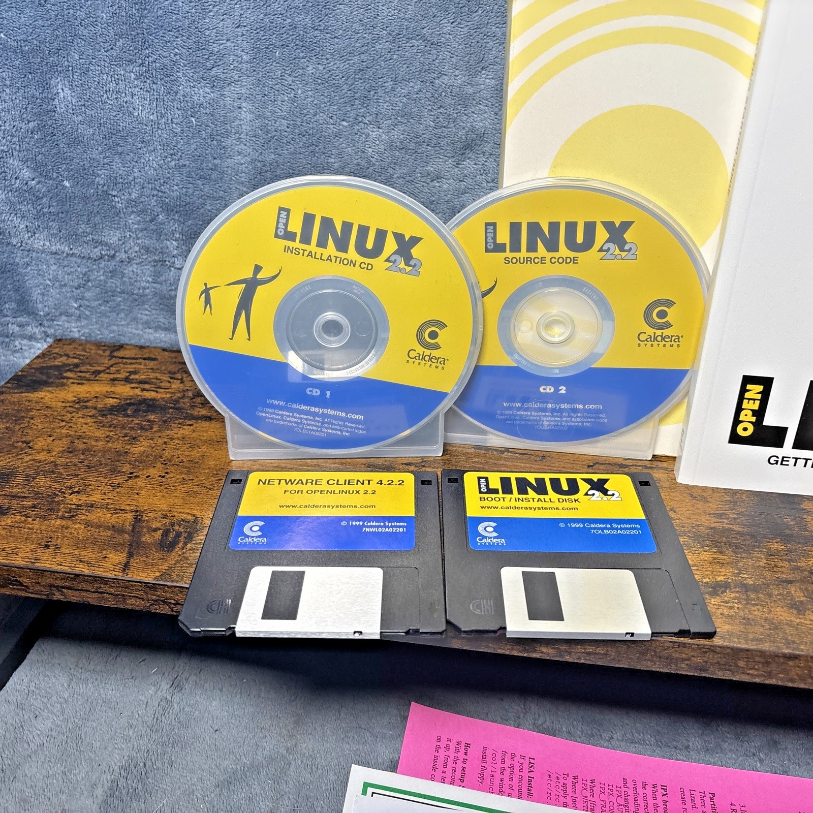 Vintage Caldera Systems OpenLinux Big Box Software CIB 2.2