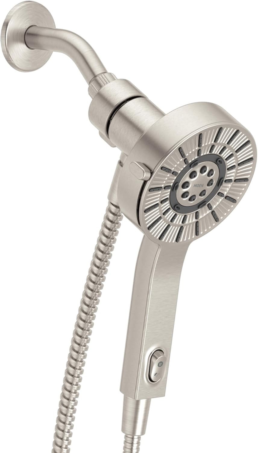 Moen 230H2EPSRN The Handheld that Saves Hot Water in Spot Resist Brushed Nickel