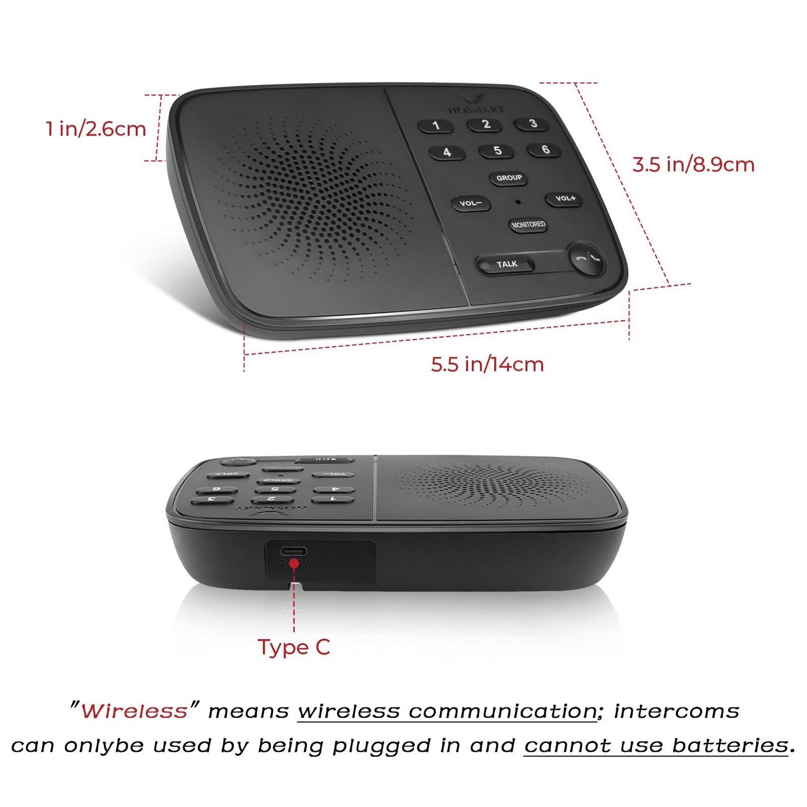 UltraSpeak Pro Wireless Intercom System 2025 Full Duplex 1200ft Range