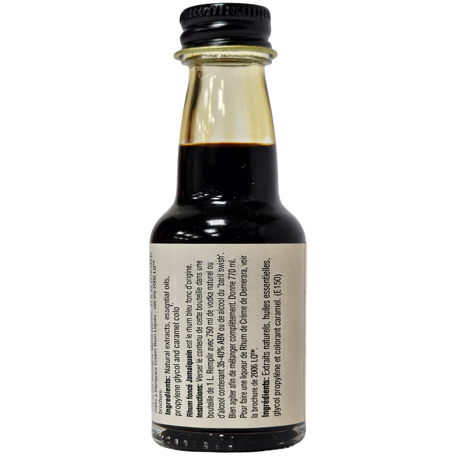 Liquor Quik Natural Rum Essence 20 mL (Dark Jamican Rum)