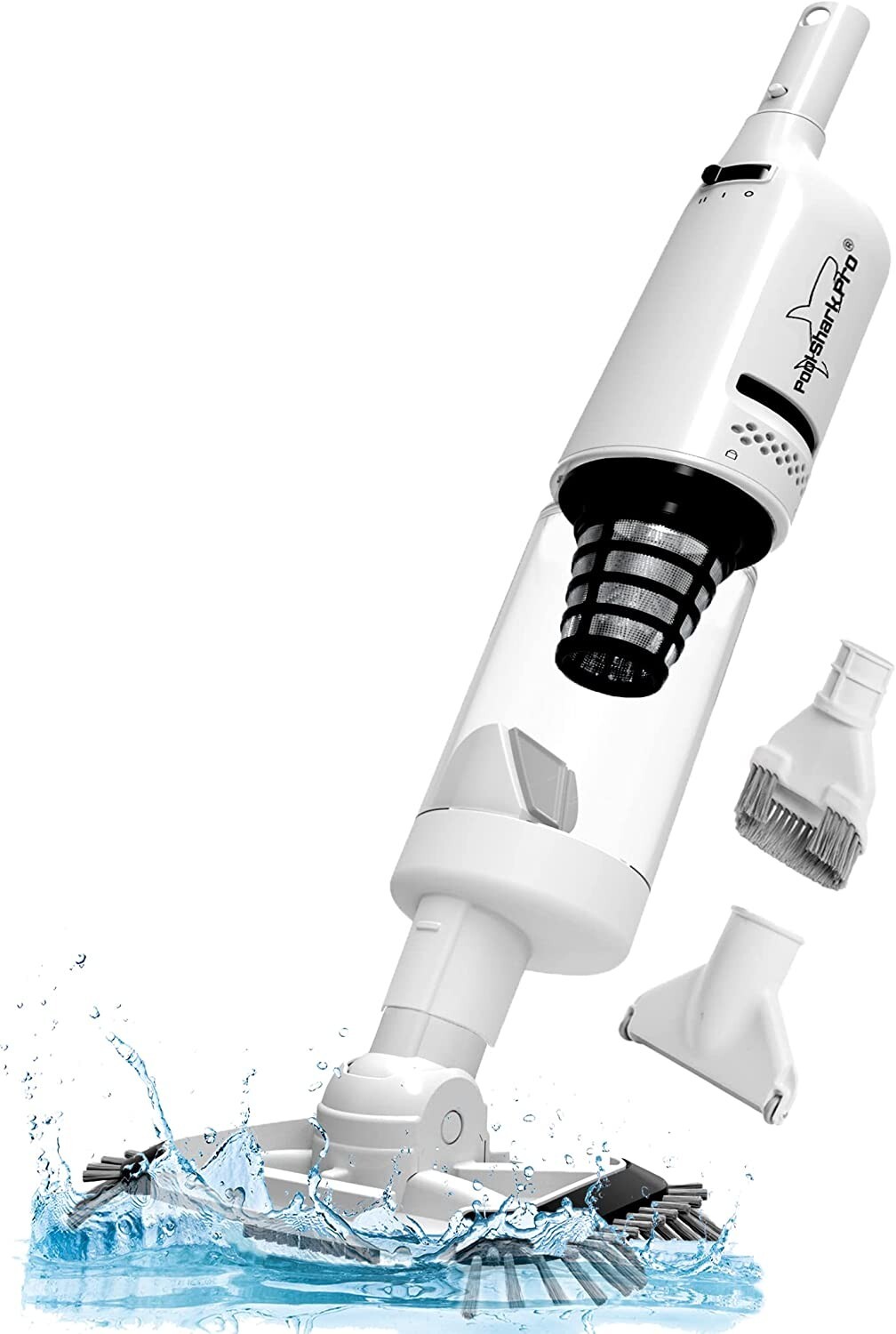 POOL SHARK PRO Cordless Pool Vacuum 90 Mins of Strong Suction