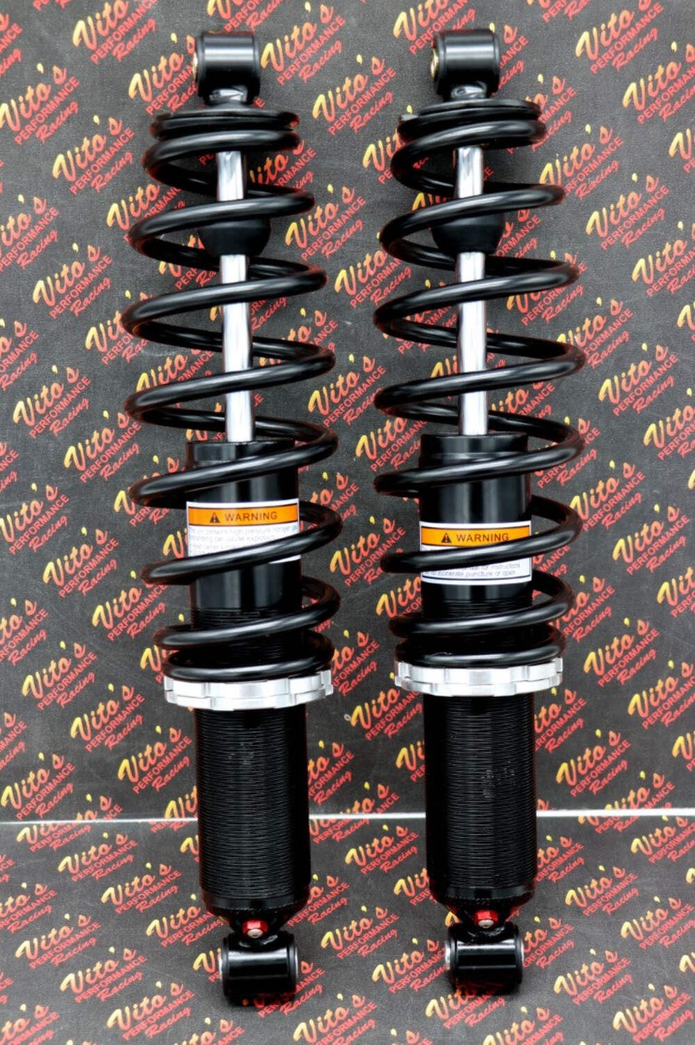 2 X REAR shocks Polaris Sportsman 450 500 570 600 700 BLACK
