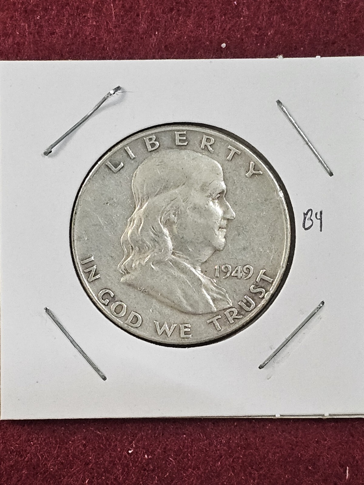 1949 P Franklin Half Dollar High Grade Beautiful Coin Great For Your Collection