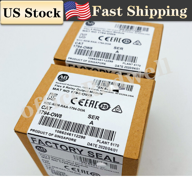 Allen-Bradley 1794-OW8 Ser A Flex 8 Point Relay Output Module New Sealed