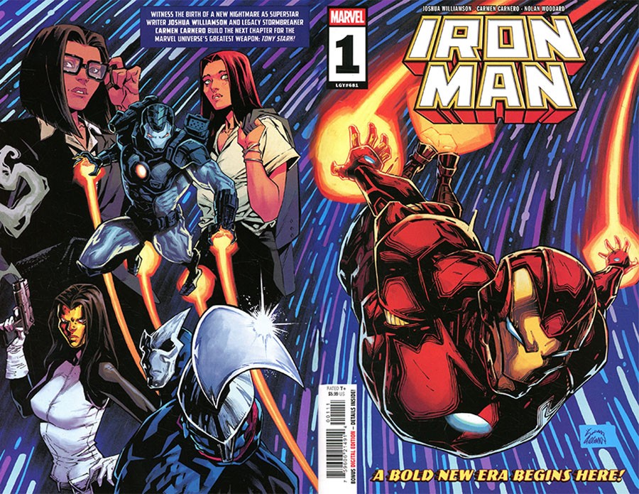 2026 IRON MAN LISTING (#1 3 AVAILABLE/VARIANTS/YOU PICK/JOSHUA WILLIAMSON)