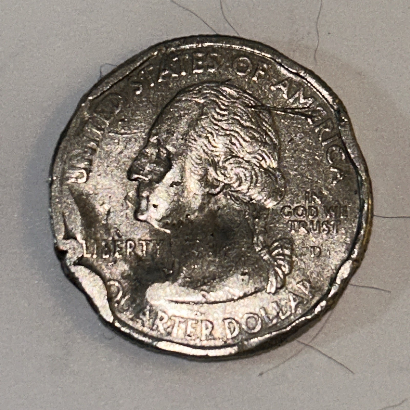 RARE 2001 Vermont Quarter **MULTIPLE ERRORS**