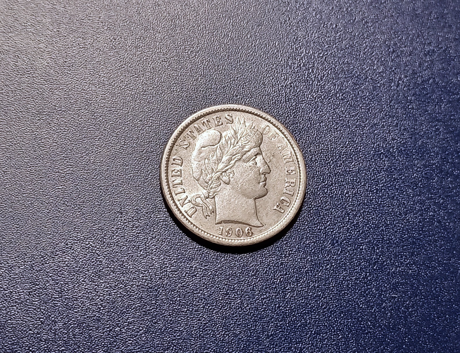 Nice AU 1906-P Barber Dime