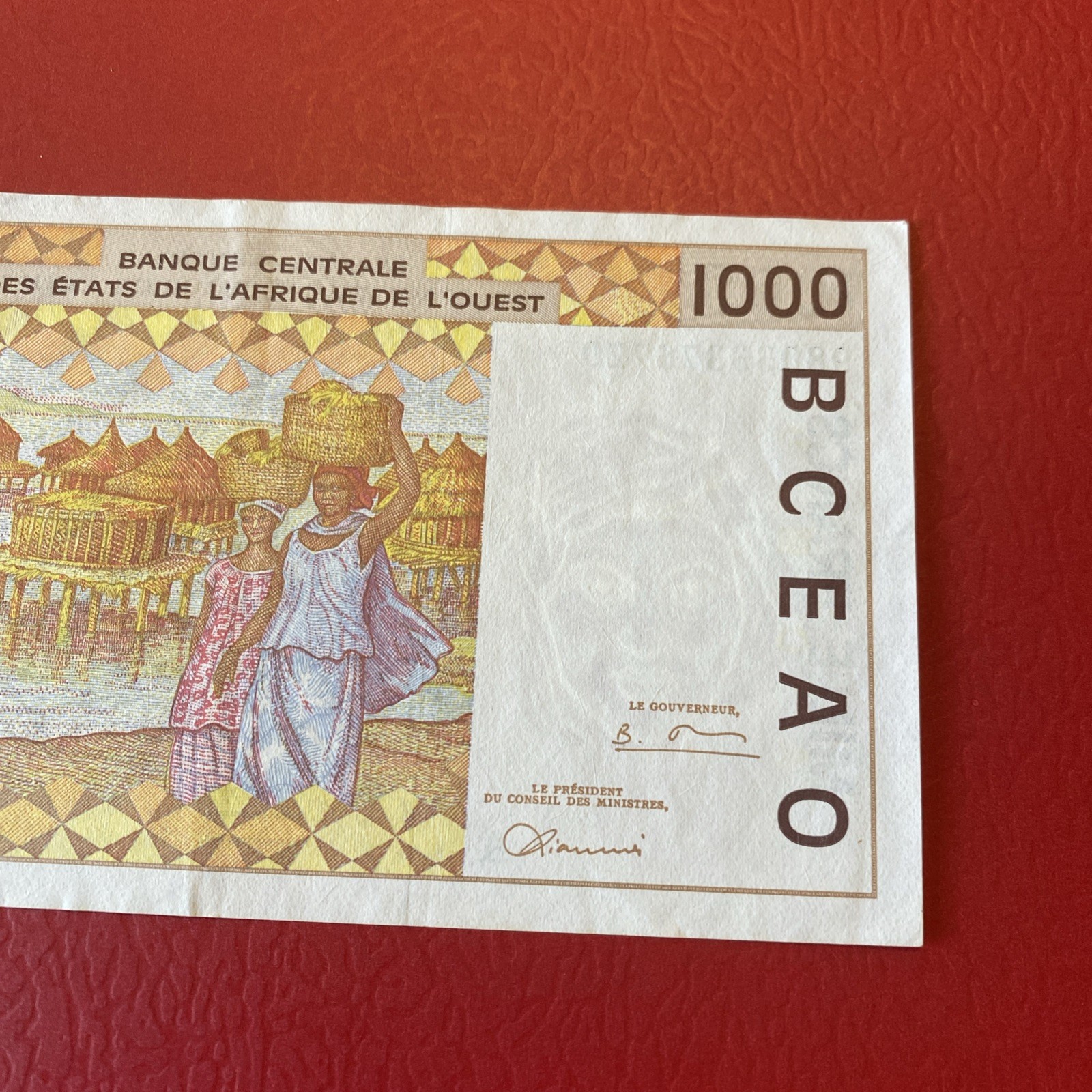 West Africa- 1000 Francs-1998