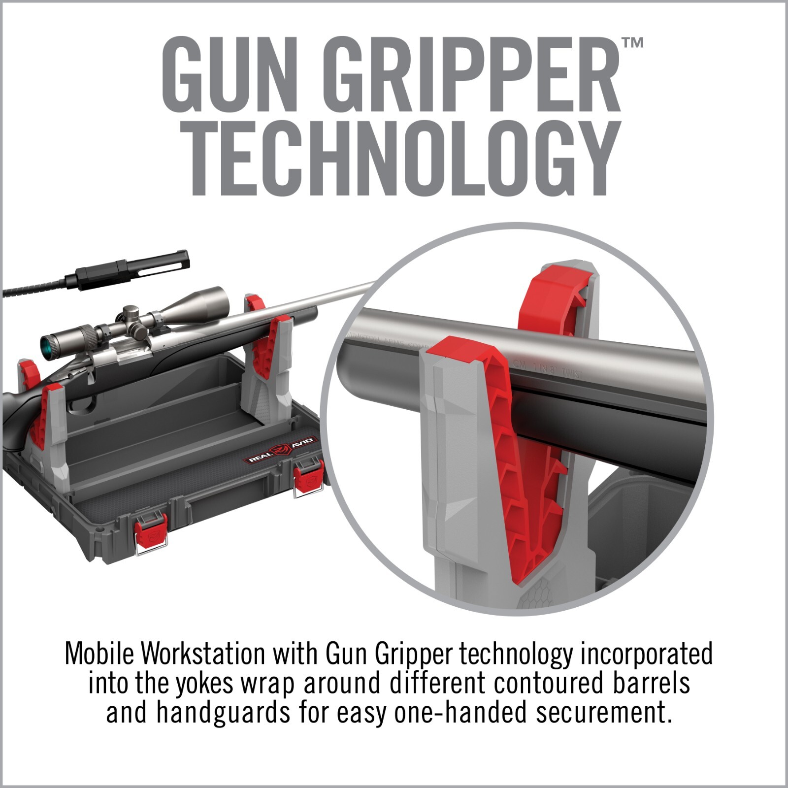 Real Avid Bore-Max Master Cleaning Kit & Mobile Workstation - Universal Gun Kit