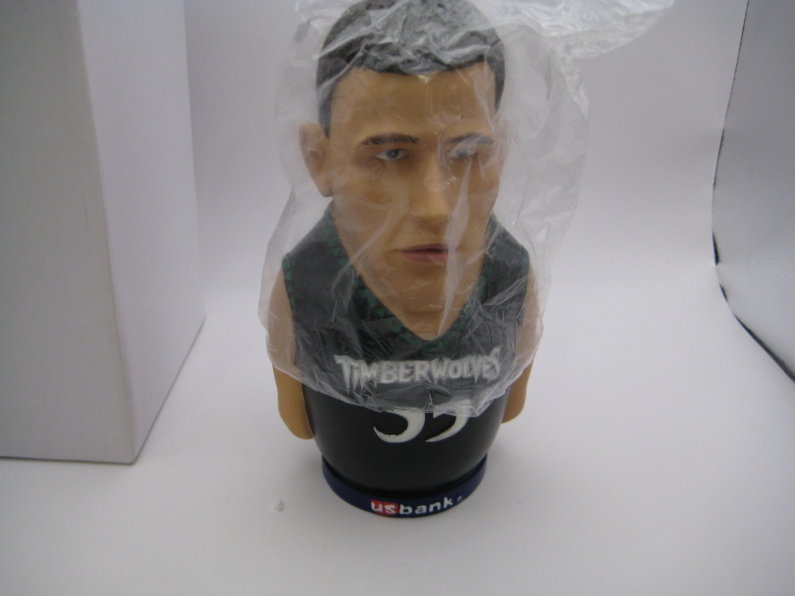 MARK MADSEN MINNESOTA TWOLVES BOBBLEHEAD WITH GAME TICKET STUB FREE SHIPPING!