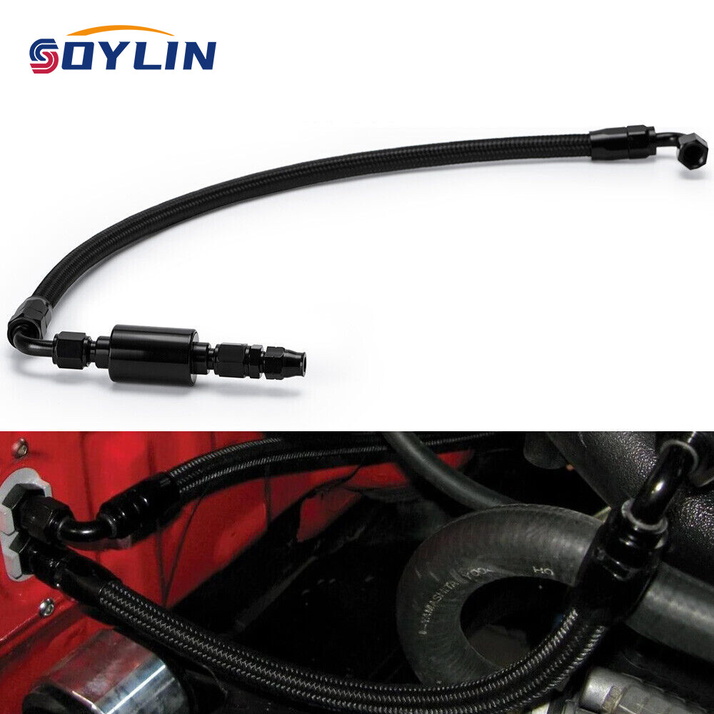Fuel Line AN6 Filter For Honda Civic Integra B/D Series Tucked EG EK DC2 CRX EF