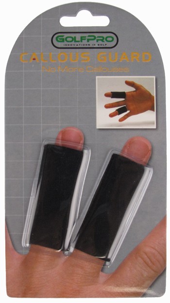 Lot of 2 Golf Pro Neoprene Callous Guard Callouses Black Snug-Fit Design SIZE XL