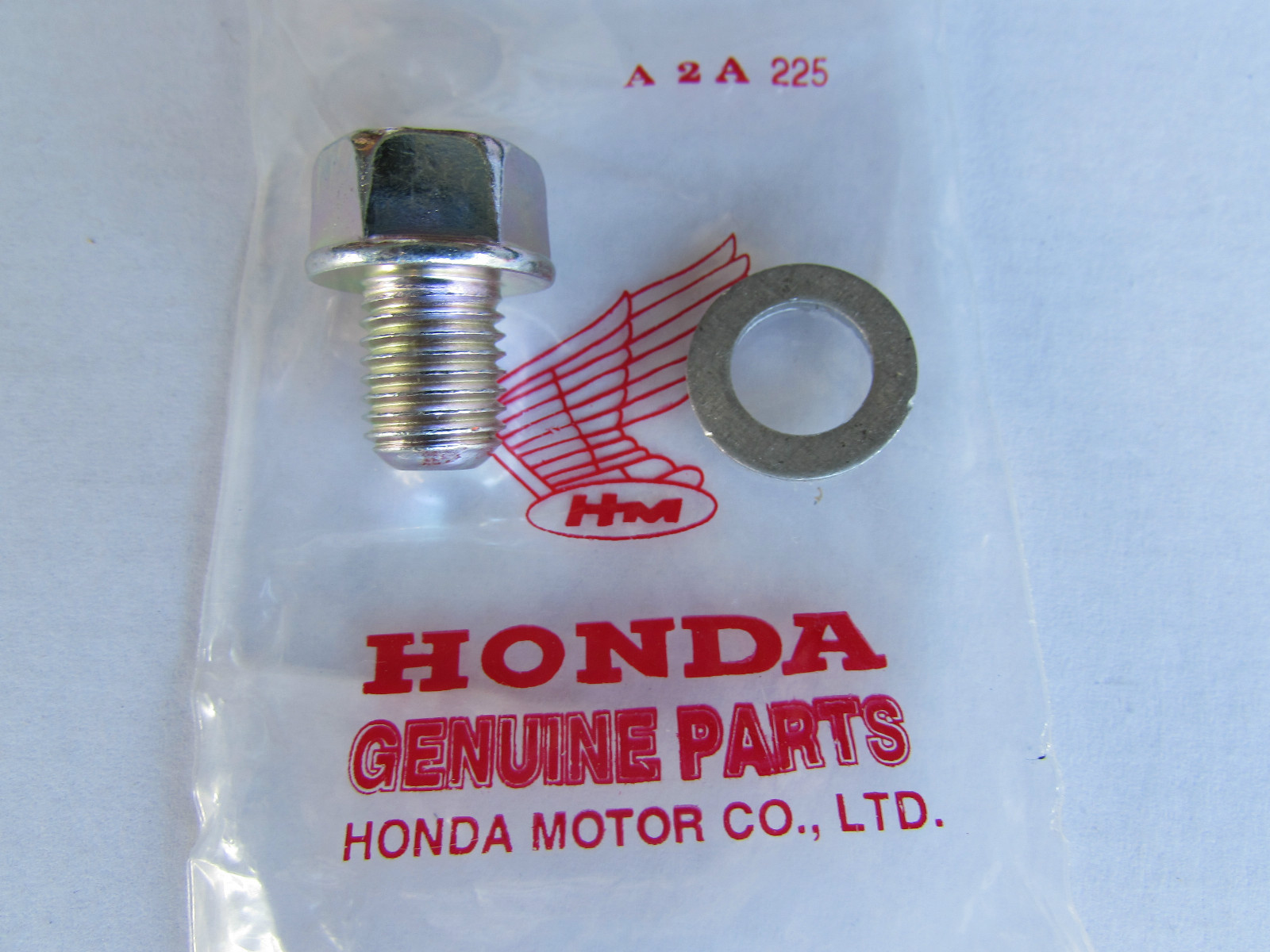 HONDA Z50 QA50 CRF50 CT70 SL70 XL70 CL70 CRF70 XR70 C70 S65 OIL DRAIN BOLT(#-11)