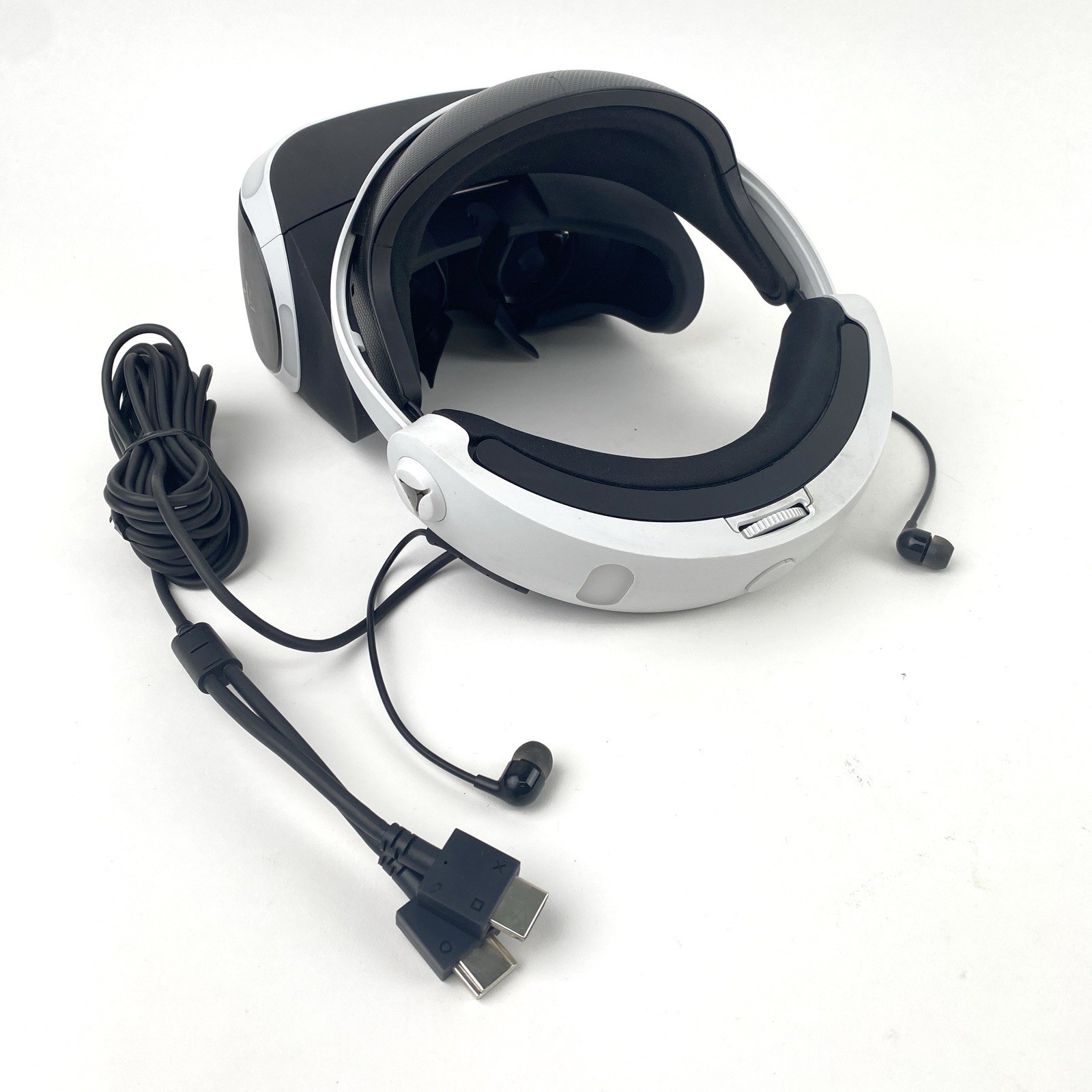 Sony PlayStation VR Virtual Reality VR Headset White CUH-ZVR2 Bundle - Works