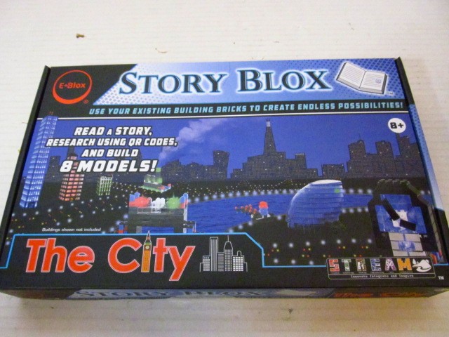 E-Blox Story Blox The City Building Bricks Create Endless Possibilities Age 8+