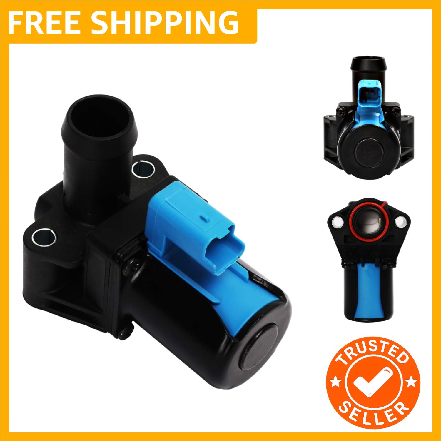 HVAC Radiator Heater Control Valve Engine Coolant Bypass Valve Compatible wit...