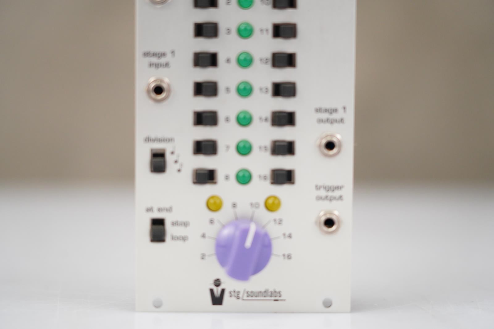 STG Soundlabs Trigger Sequencer Eurorack Module #58455