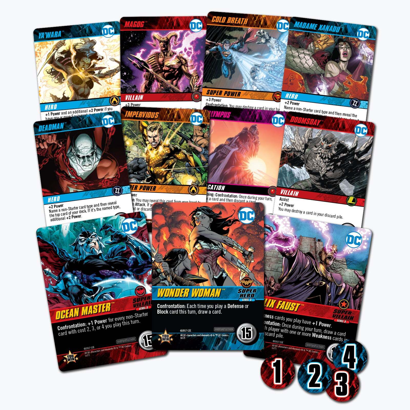 DC Deck-Building Game: Confrontations - MULTIVERSE EDITION