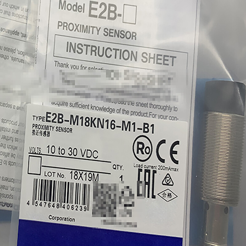 Omron E2B-M18KN16-M1-B1 Proximity Sensor New One . E2BM18KN16M1B1