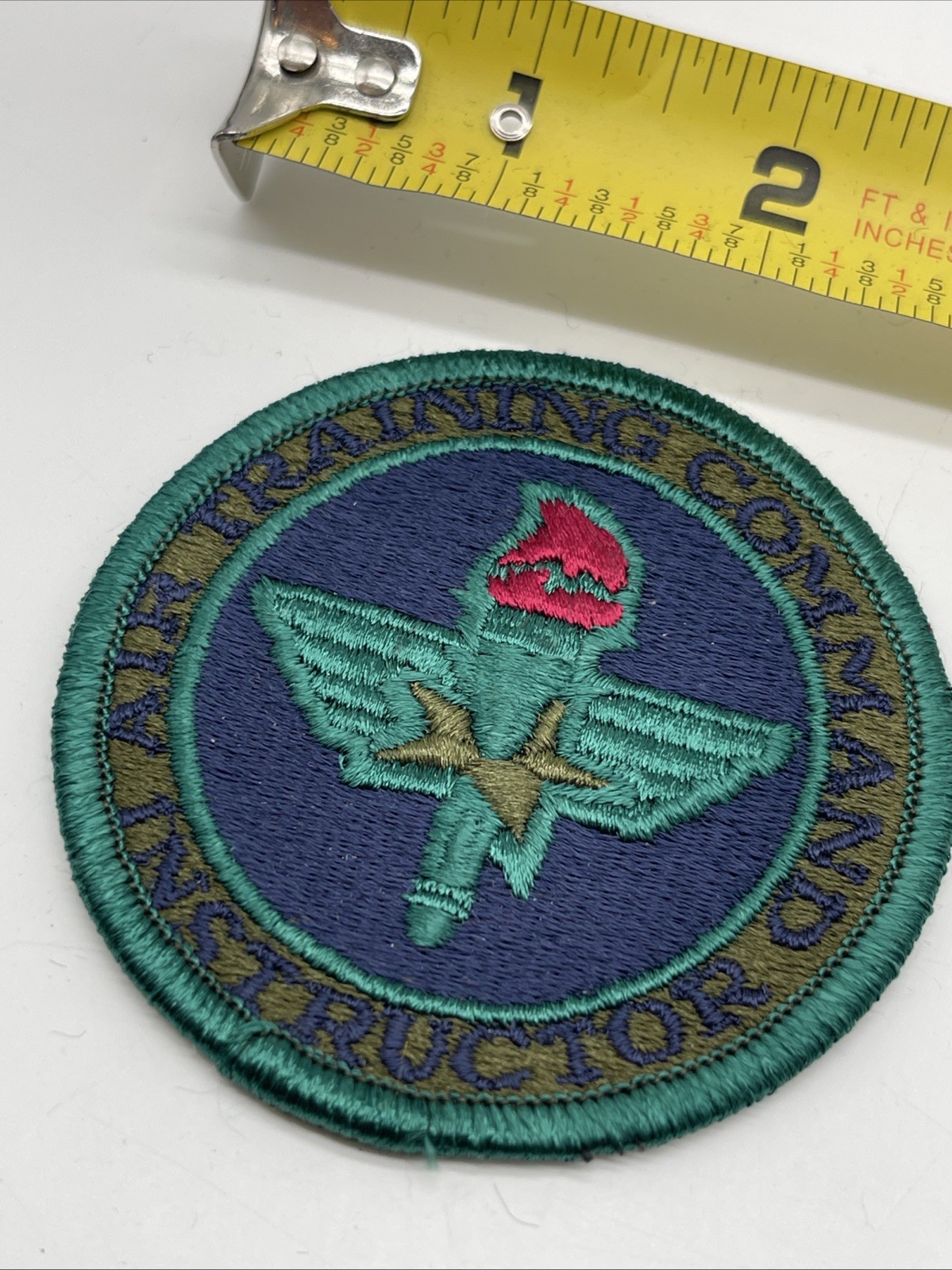 U.S. Military USAF Air Training Command INSTRUCTOR Patch Insignia Subdued 3”