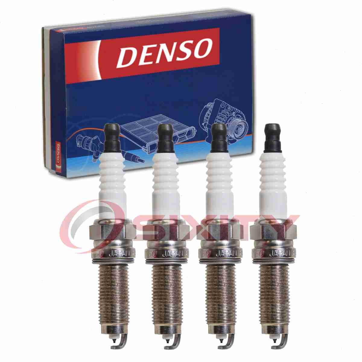 4 pc Denso Spark Plugs for 2012-2015 Honda Crosstour 2.4L L4 Ignition rv
