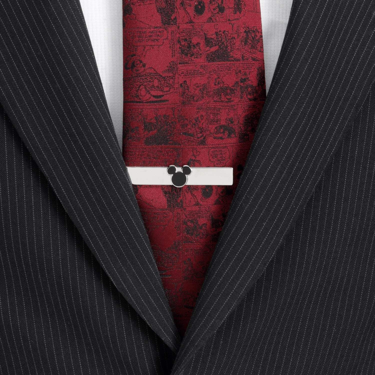Disney Mickey Mouse Silhouette Cufflinks and Tie Bar Gift Set