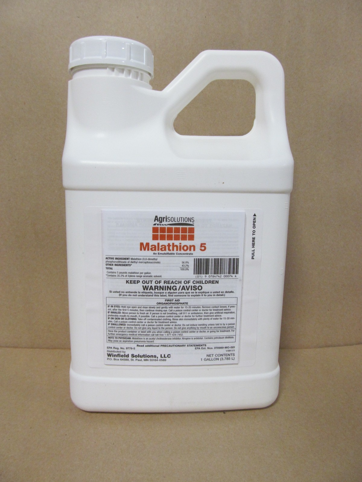 Malathion 5EC Insecticide - 1 Gallon FRUIT VEGETABLE LAWN Insecticide