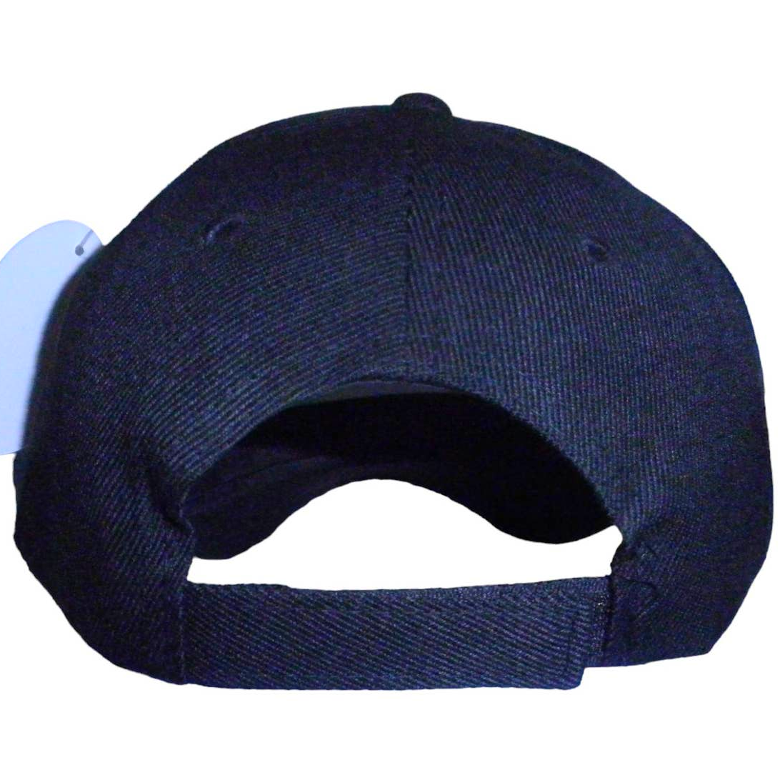 Embroidered Kiss My BASS Fishing Baseball Cap, Black, Strapback, Trucker Hat