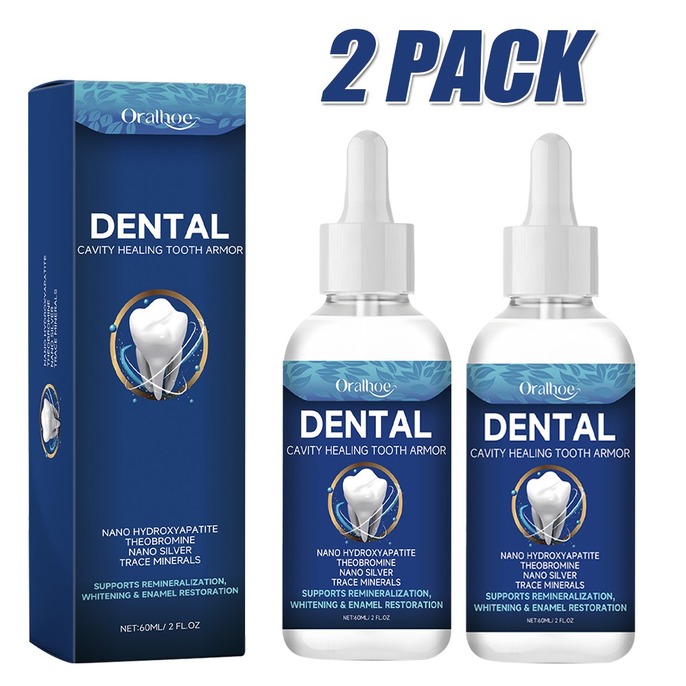 Tooth Armor Liquid with Nano-Hydroxyapatite - Dental Cavity Healing & Gum Repair