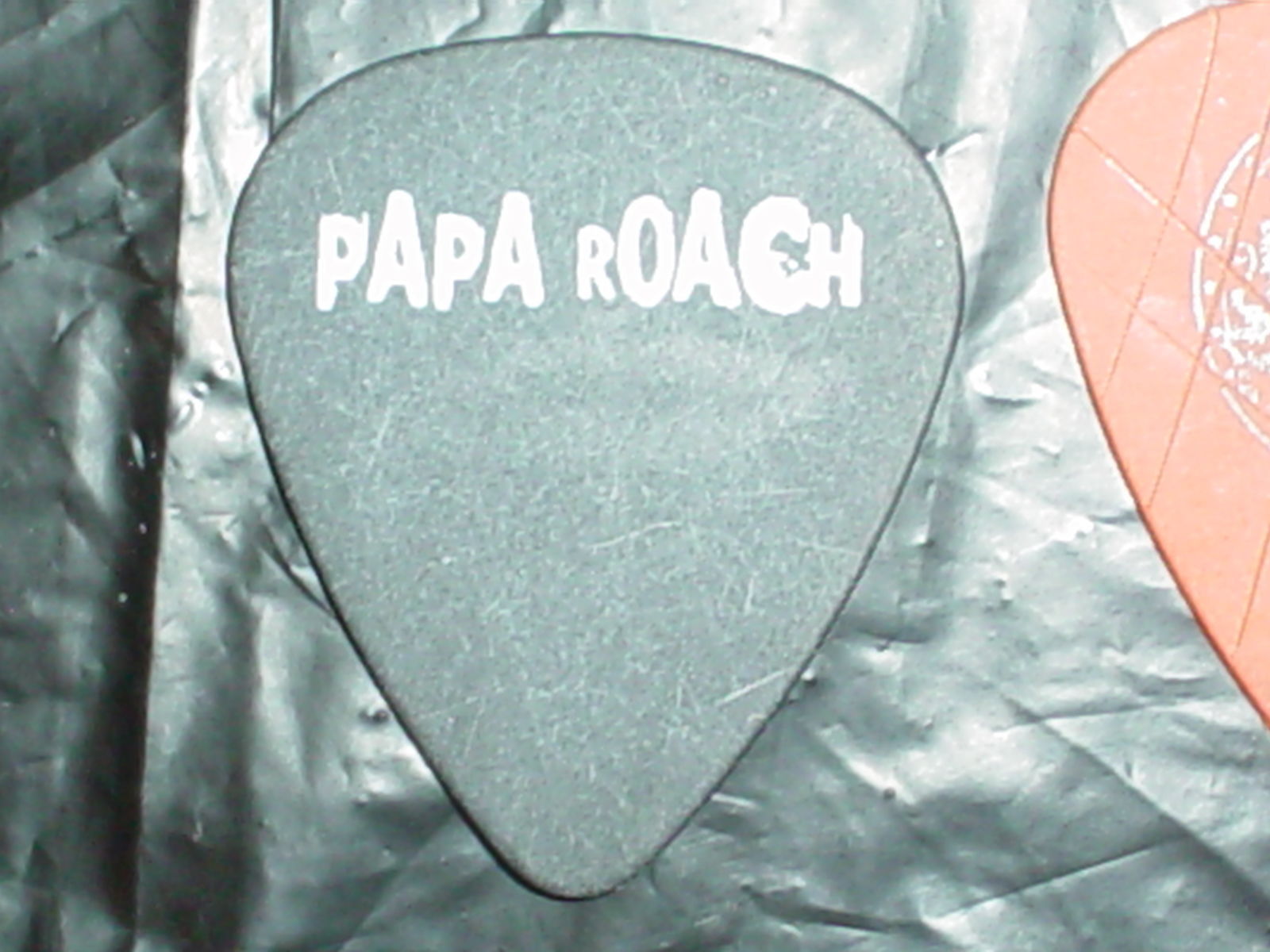 PAPA ROACH Logo & Dead Bug RaRe From 13+ years old Concert Tour GUITAR PICK