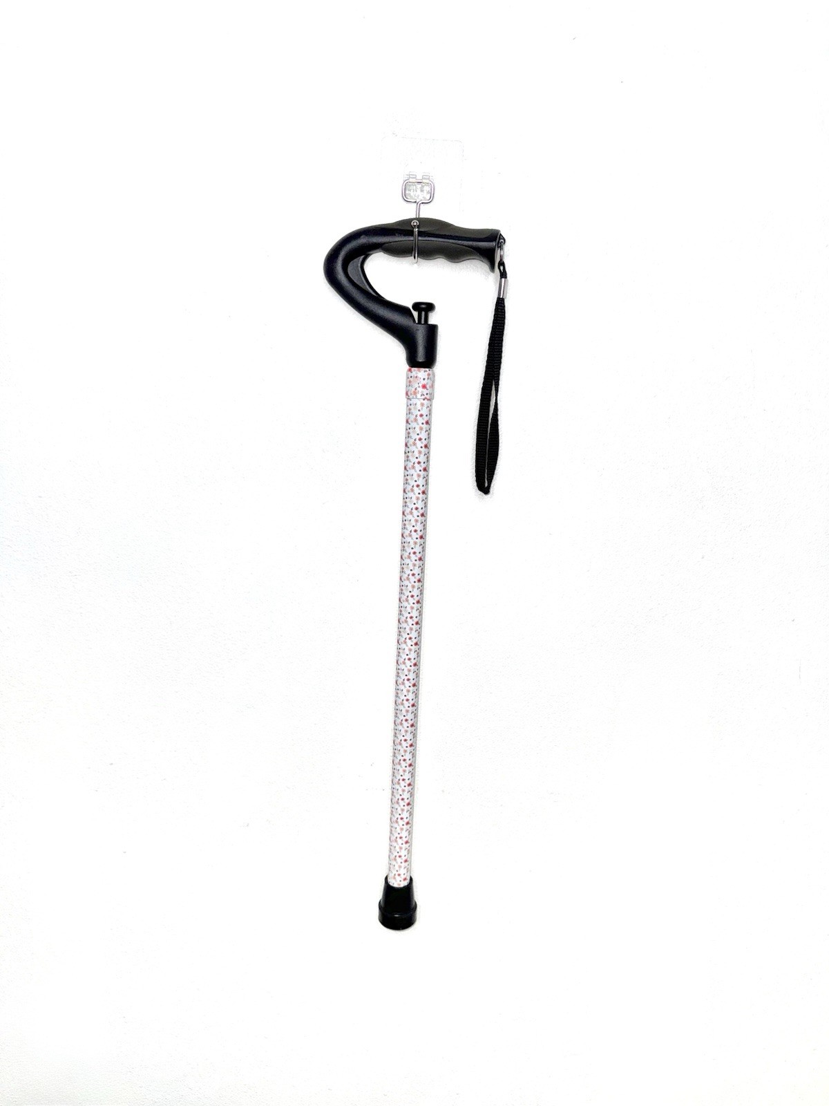 Walking Cane with Floral Design, Lightweight, Adjustable
