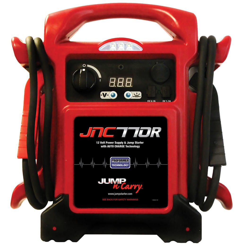 1700 Peak Amp/425 Cranking Amp Premium 12 Volt Jump Starter KKC-JNC770R New!