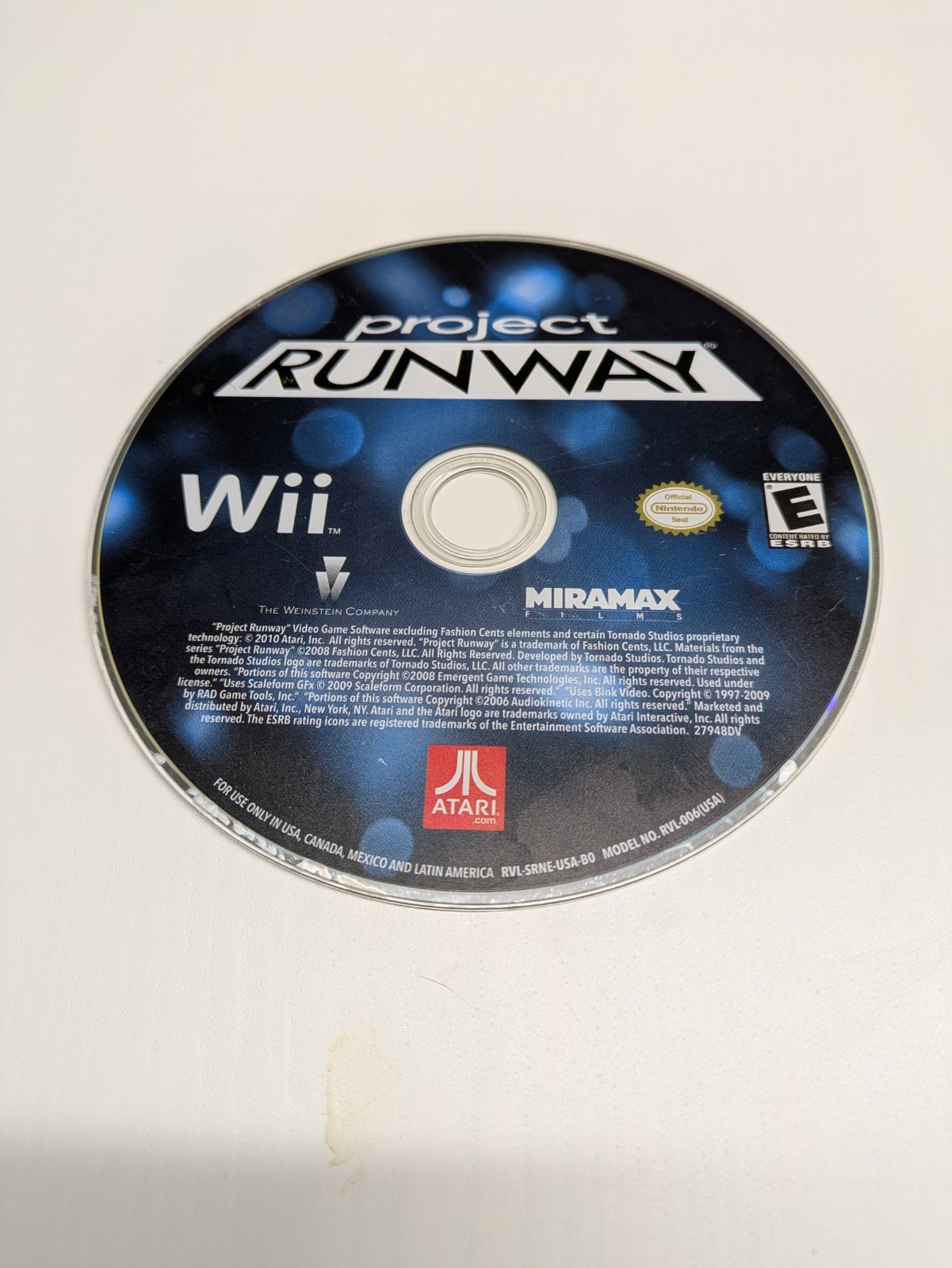 Project Runway (Nintendo Wii, 2010)