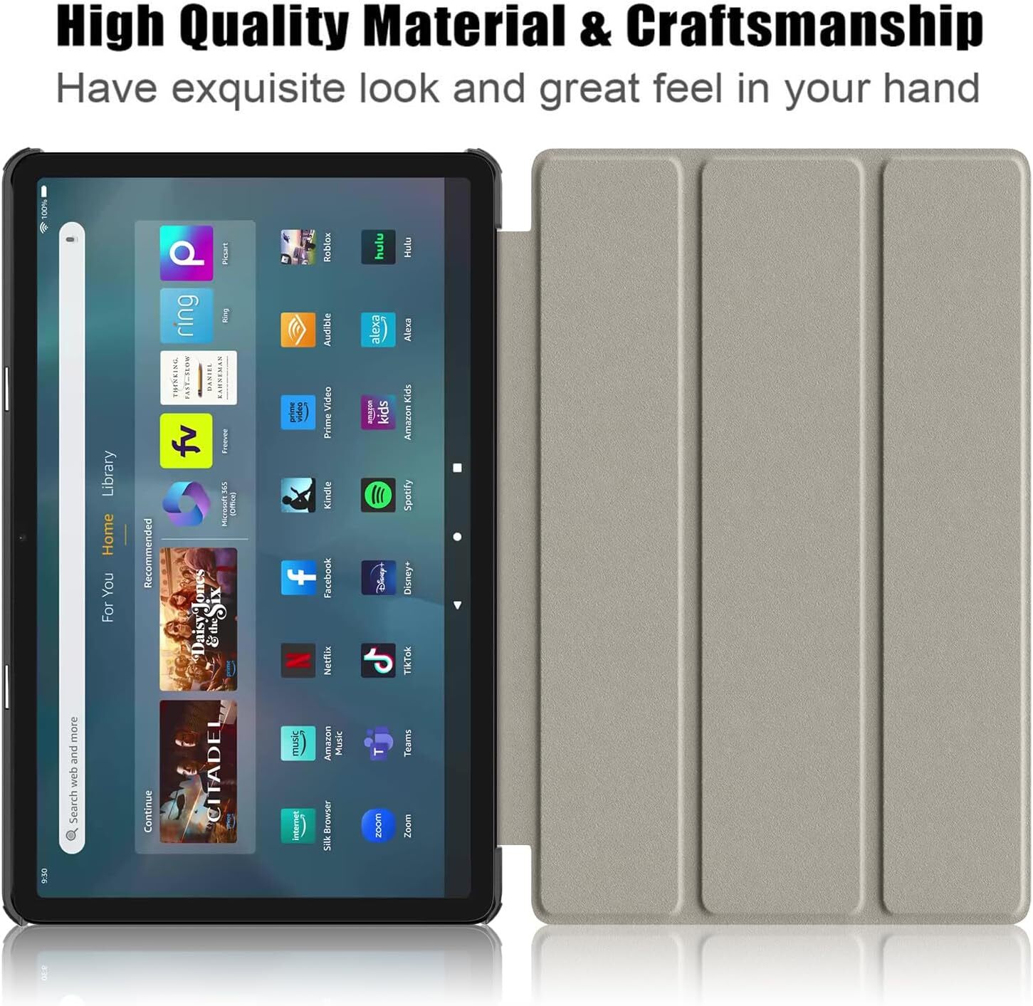 Case For Amazon Fire Max 11" /HD 10" /HD 8" /Fire 7" Cover With Screen Protector