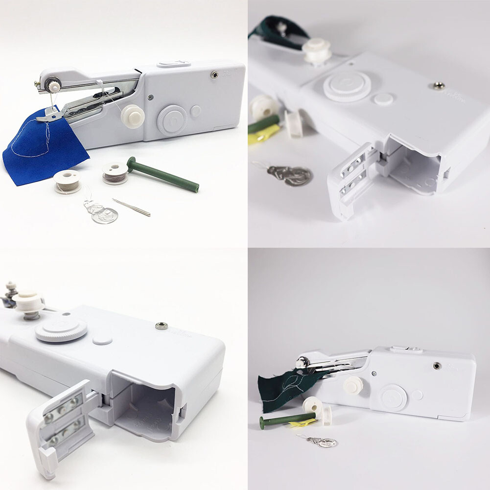US 1 Pack Held Sewing Machine Mini Portable Cordless Perfect Electric Supplies